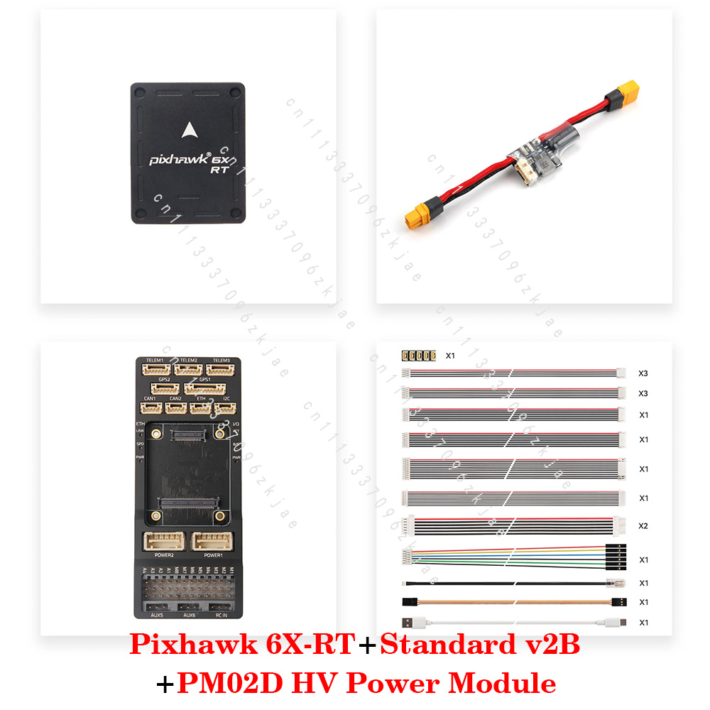 Drone Kit Hexacopter - 6X-RT FC High Performance I.MXRT1176 Processor