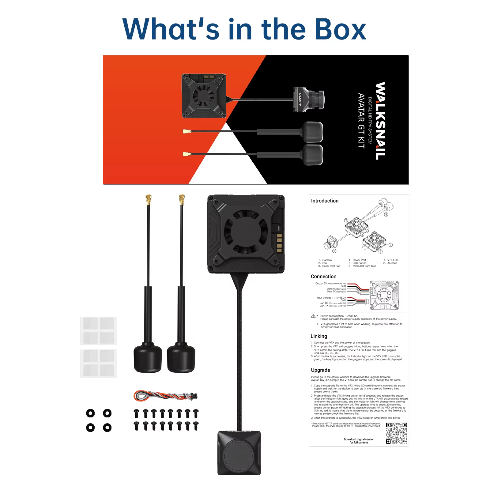 Caddx Walksnail Avatar GT Kit  - Drone Kit Fpv recension och pris